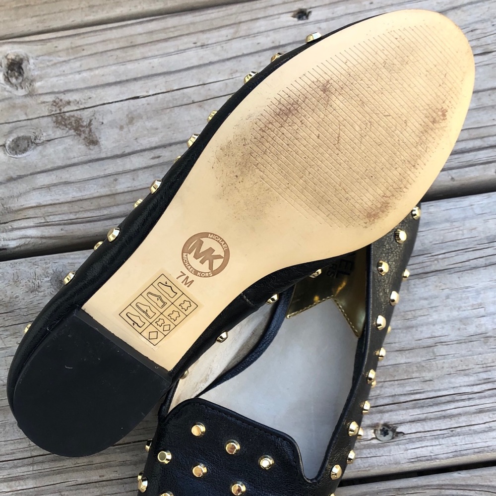 SOLD Michael Kors studded loafer flats - Picture 5 of 6